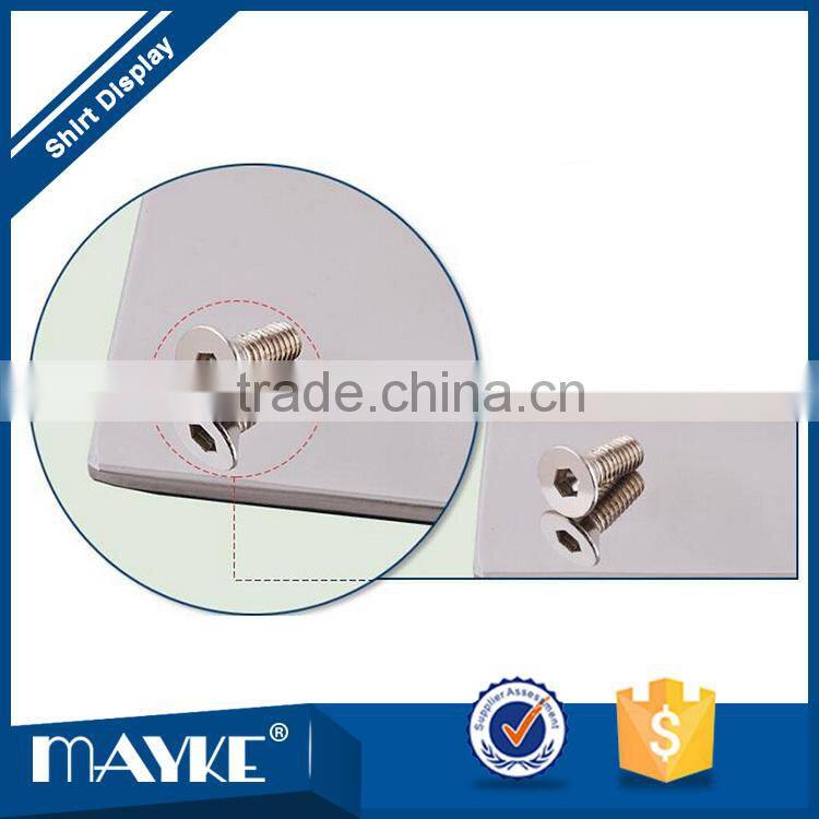 Store and shops supply showcase---Electroplating Stainless steel Shirt display rack,Shirt Display Rack, Apparel display stand