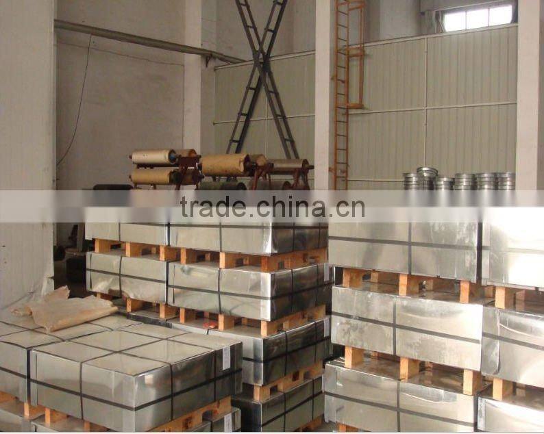 tinplate coil/sheet with golden lacquering