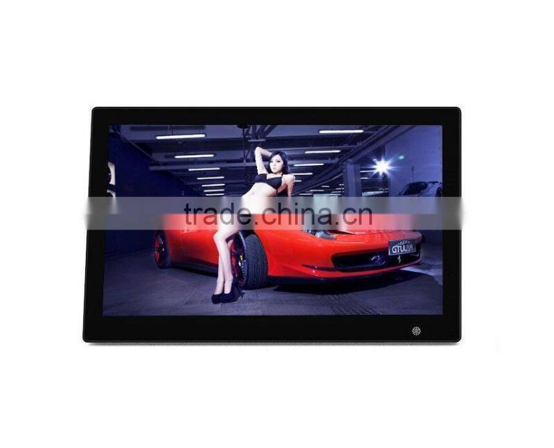 New products 15.6 inch blue films free download 1080p digital photo frame for advertising