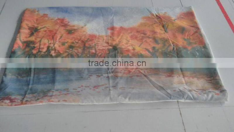 Custom digital transfer print pillow case, pillow cover