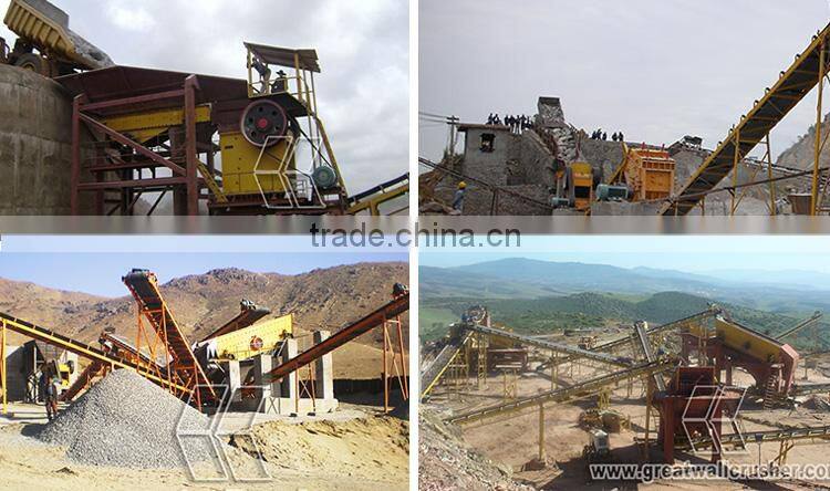 Stone crashing machine, jaw crasher