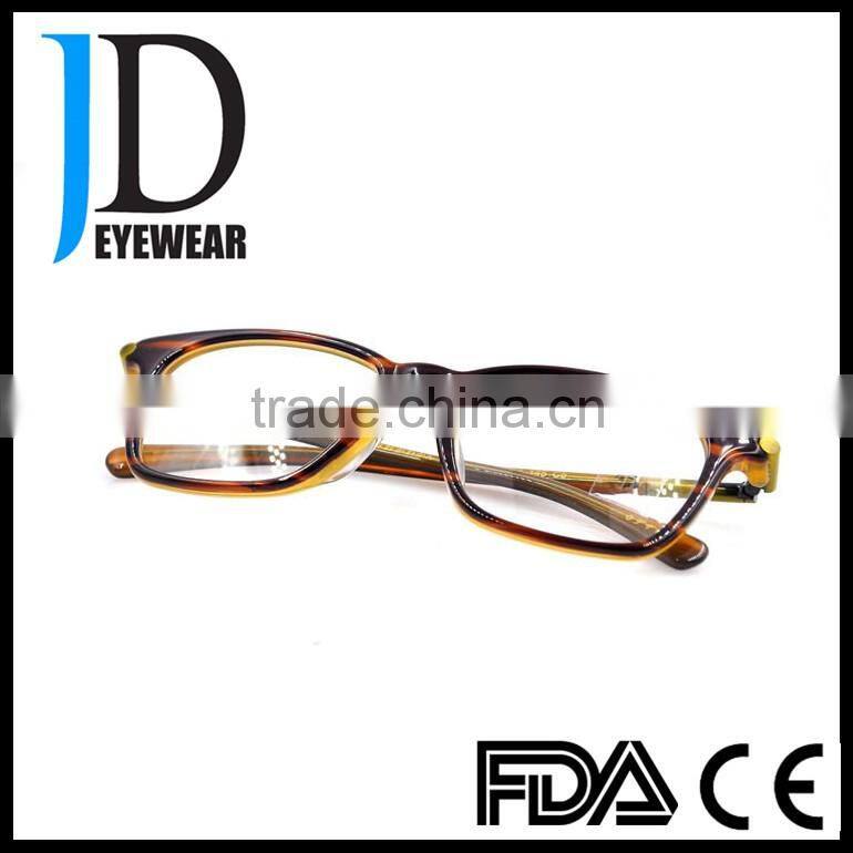 top seller korea stylish classic square copper color optical glasses for kids