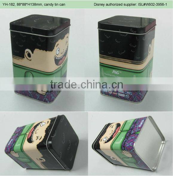 large tea storage tin