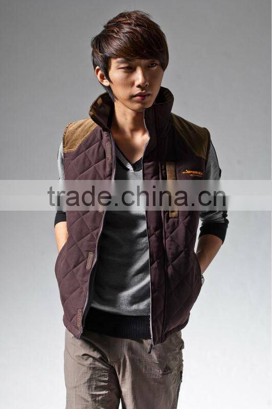 Man outdoor hunting clothing mens sleeveless vest cotton vest