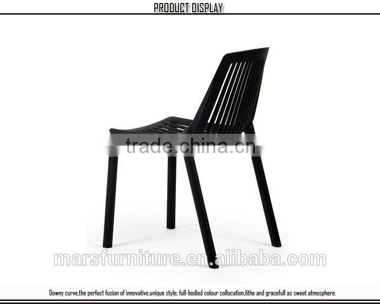 Low price plastic outdoor dining chair
