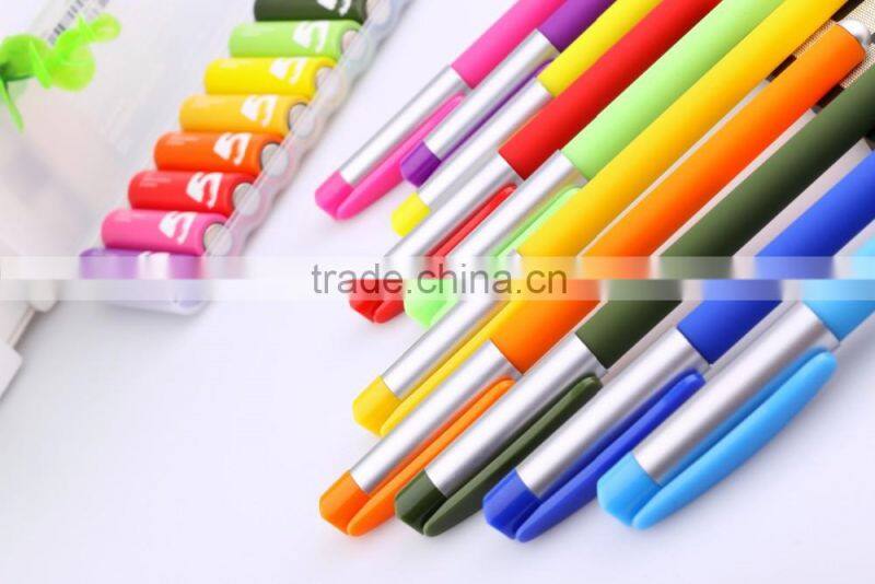colorful gel pen xiaomi battery color gel ink pen set for school&office stationary