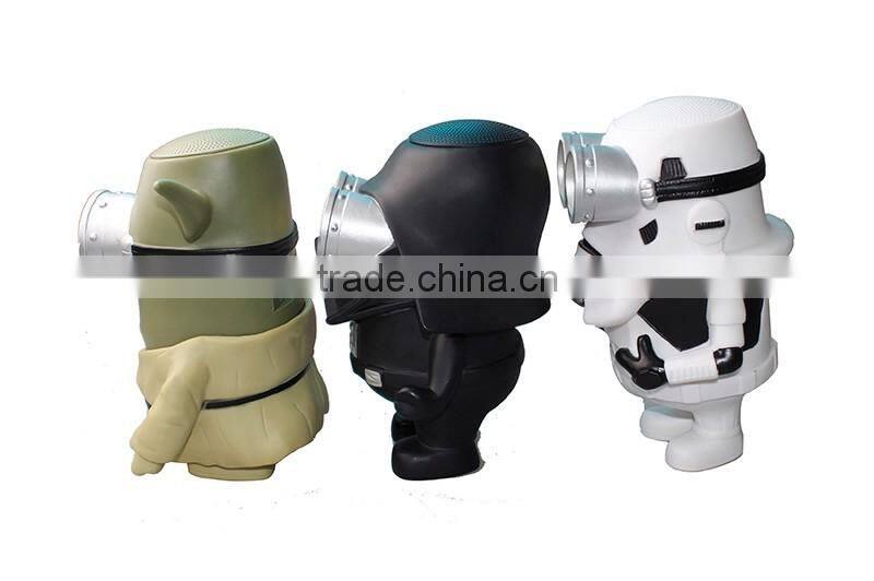 2016 wholesale bluetooth portable minion mini speaker gift