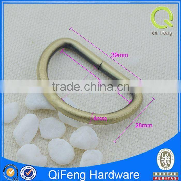 88 bag rectangle ring ,metal antique style d ring