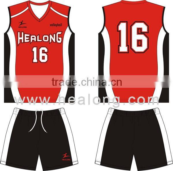 color combination sleeveless volleyball clothing