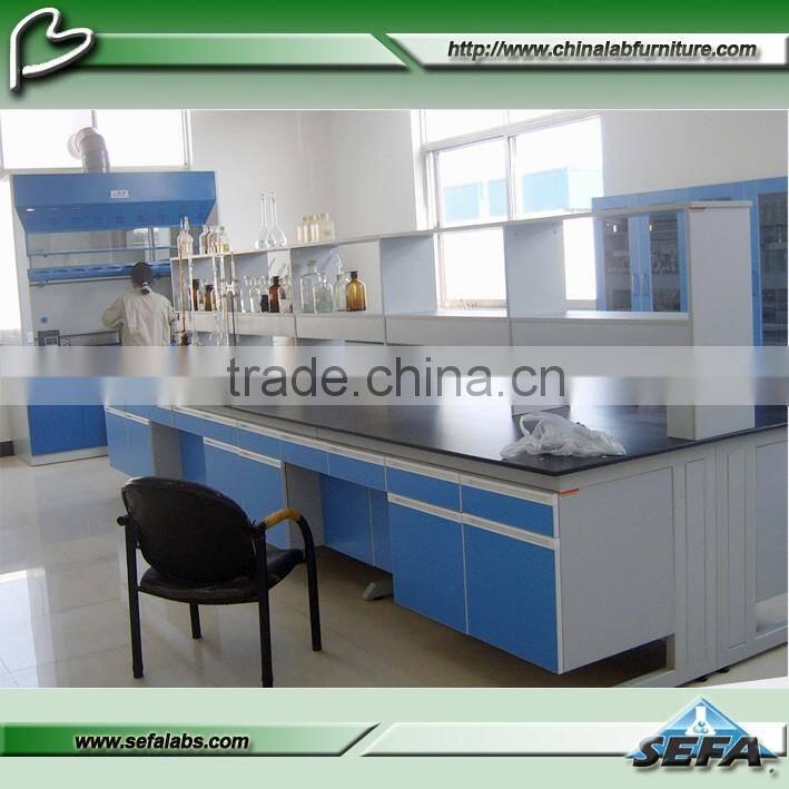 High Quality Cheap Lab C-frame Steel Wood Workbench for Chemical or Industrial