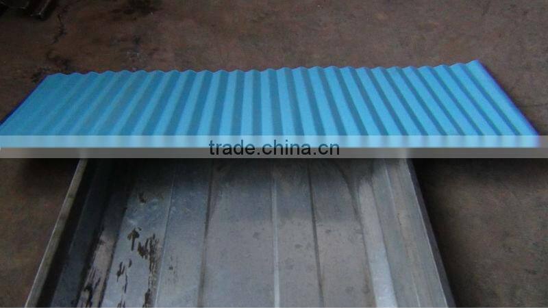 automatic corrugated metal roofing machine
