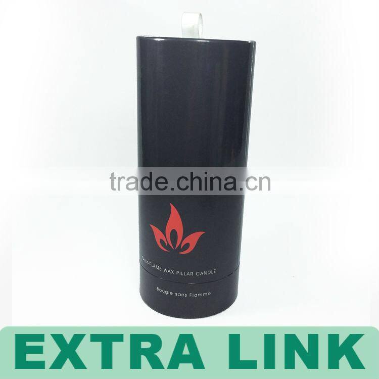 China Alibaba Supplier Customized Logo Round Paper Box Wine Bottle Carton Box