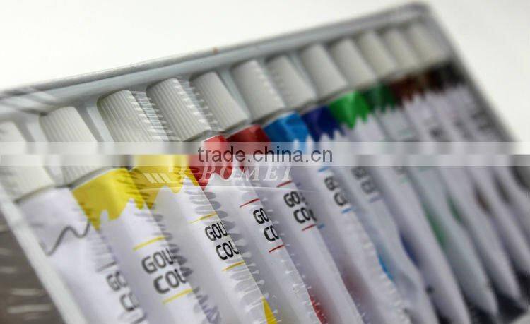 12ml 12colors gouache paint set