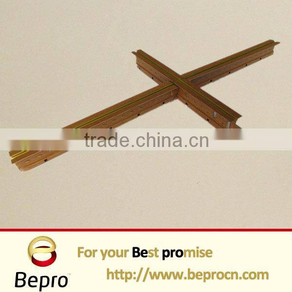 Galvanized ceiling t bar for PVC ceiling panel /cold rolled galvanized steel ceiling t bar