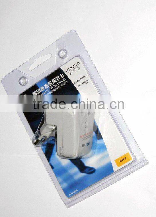 Universal ac adapter for EU, US, Asia, UK