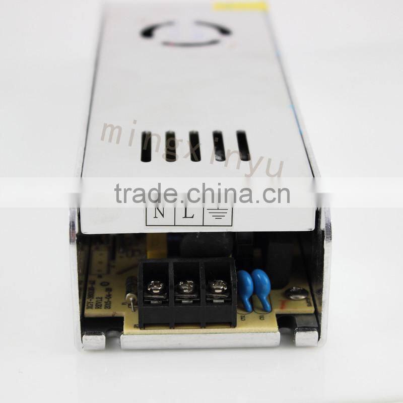 slim case 24v dc output ac dc adapter 24v led driver 24v 10a 240w 250w