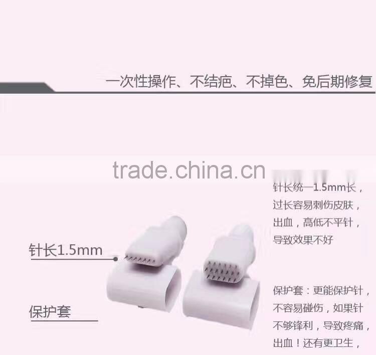 disposable needles artificial eyebrow embroidery cartridge tattoo needle with wholesale