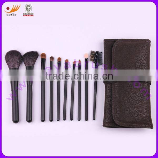 10pcs economic facial make up brushes