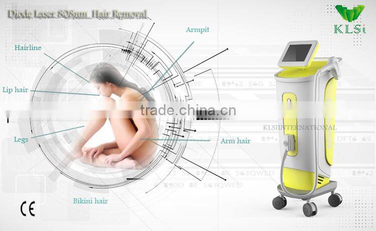 Wholsale High Quality 808nm Diode Laser Hair Removal Machine/laser hair removal for sale