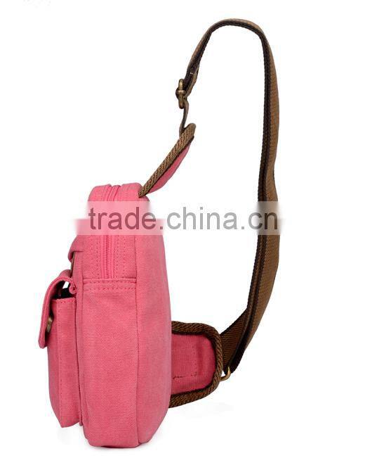 Alibaba China made Durable thick washed men&women canvas waist bag