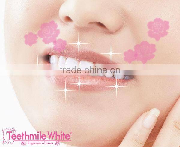 Teethmile White Fragrance of Roses Dental Teeth Whitener Brush