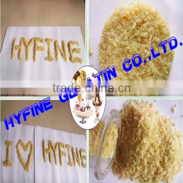 natural animal gelatin/bovine gelatin food grade/edible gelatin bovine bone