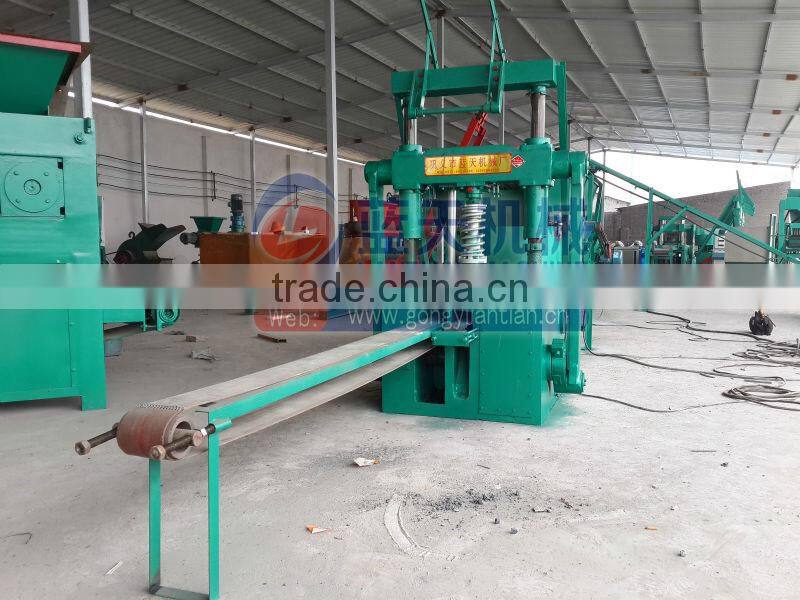 Lantian brand BBQ charcoal making honeycomb coal machine manufacture