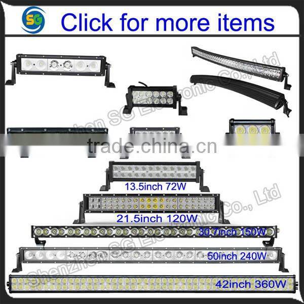 30w Dual row LED light bar for 4X4 auxiliary lighting