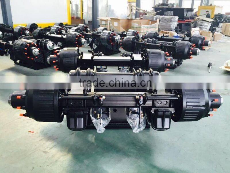 Caravan Trailer Bogie For Trailer Body Spare Parts, Semi Trailer Bogie Suspension