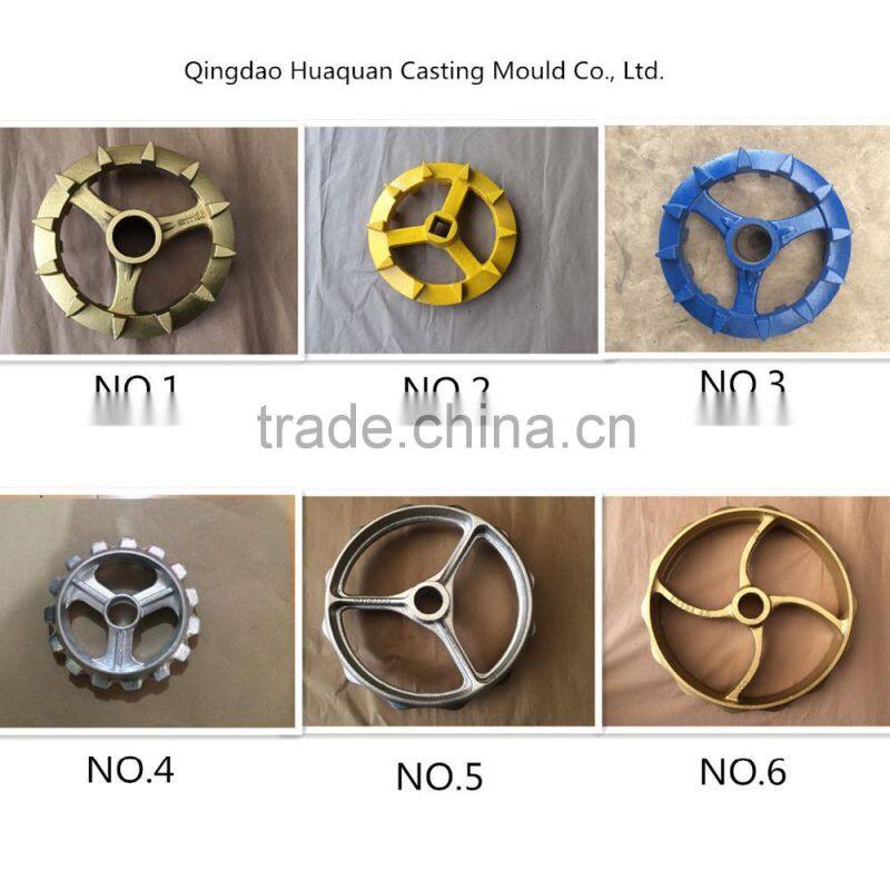 ATVs cast iron cultipacker wheel
