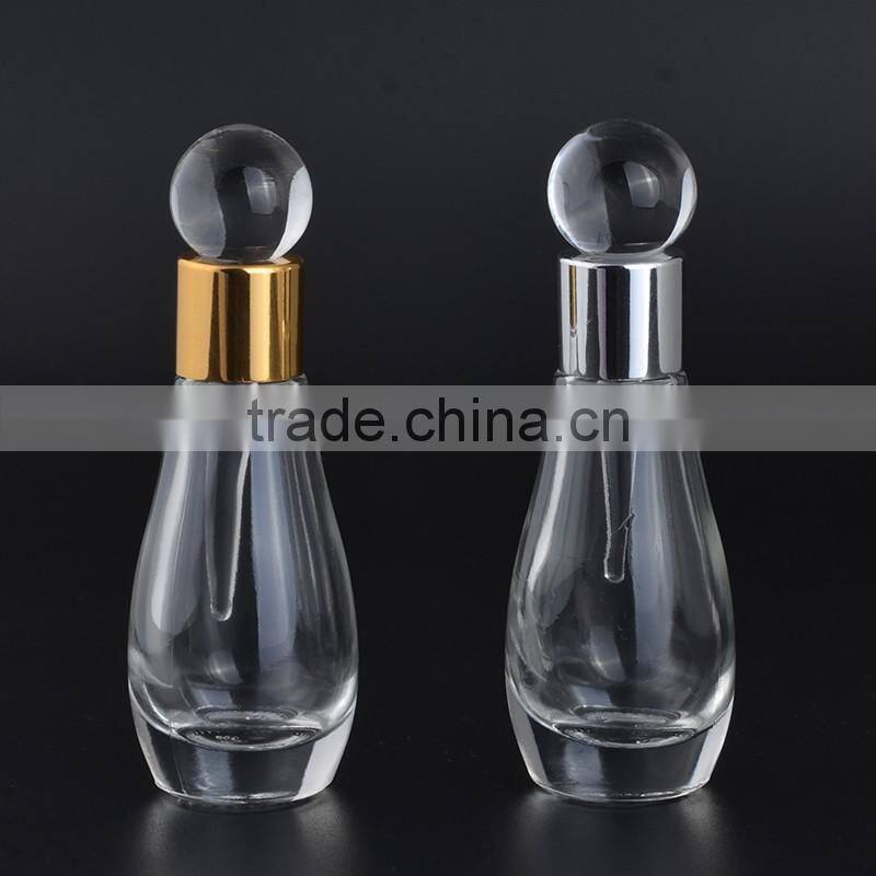 10ml empty frosted miniature roll on glass bottles for cosmetic essential oil packaging