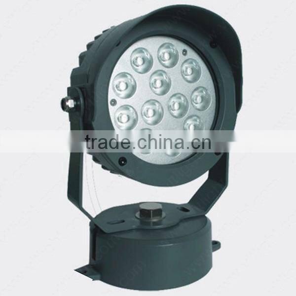LED LAMP PART 10w cnc machined aluminum landscape lighting parts for garden made in china