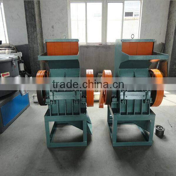recycled plastic crushing machine line/ WPC turnkey project