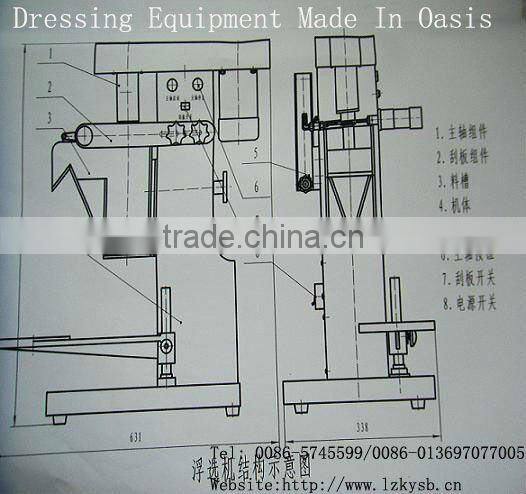 Laboratory single flotation cell