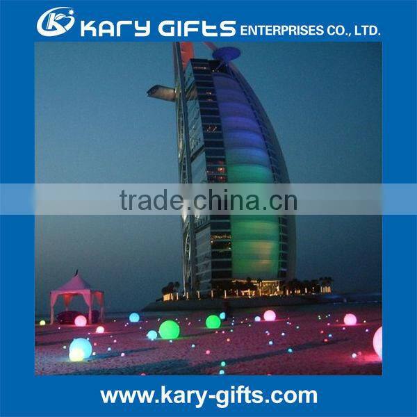 Huge Beach Balls with LED light inside