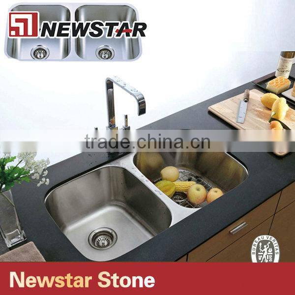 Custom USA solid wood kitchen cabinets with granite countertops