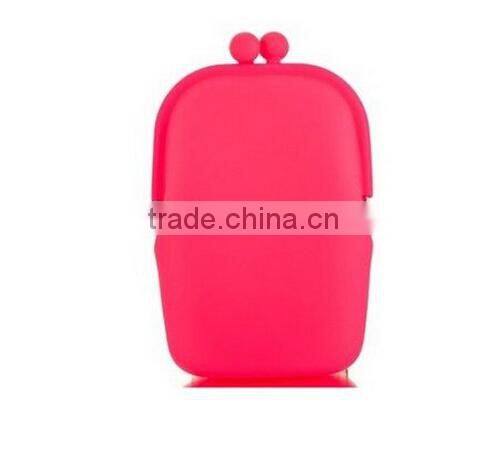 Ladies Silicone Cosmetic Makeup Bag&Silicone Clip Purse&Silicone Stocking Filler