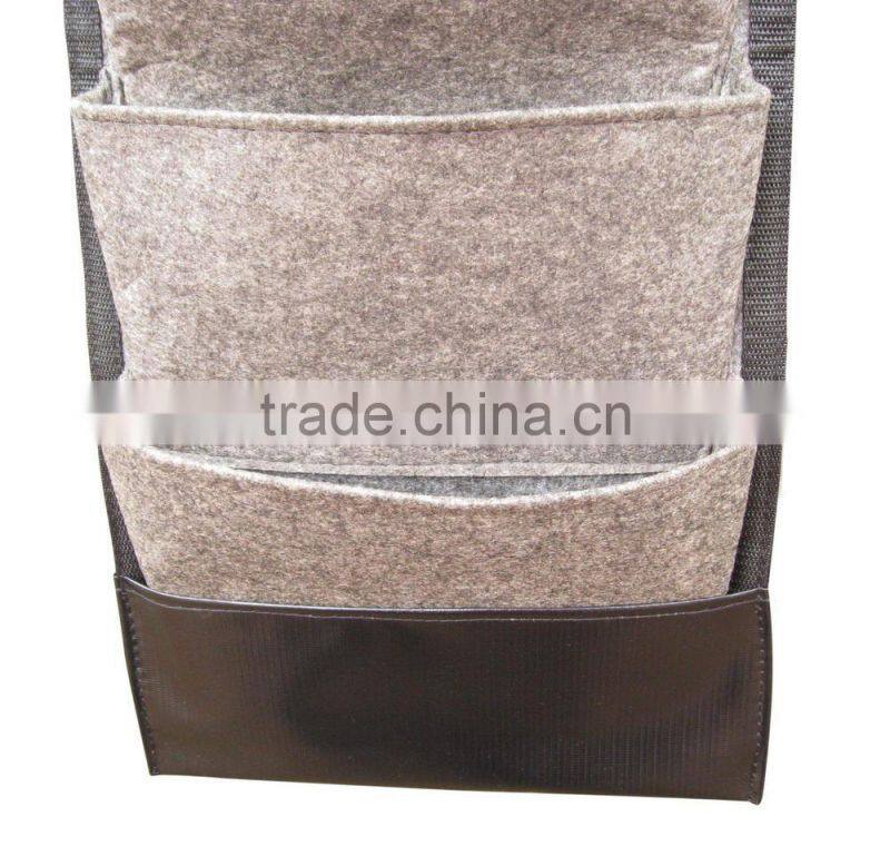 4 Pocket Artificial Vertical Wall Garden Planter,Vertical Water-proof Garden Felt Bags