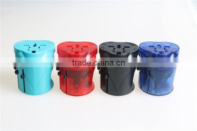 Hot Selling UK US AU EU Plug World International Universal Travel AC Adapter Power Outlet Travel Adapter