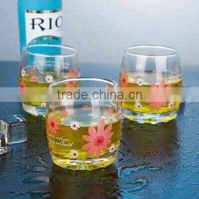 Wholesale silkscreen printing glass for daily use