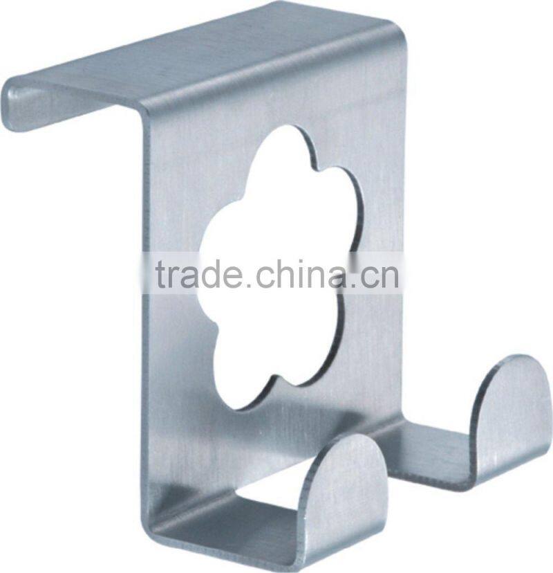 Flower Shape Stainless Steel Coat Hook/Small Decorative Metal Hook