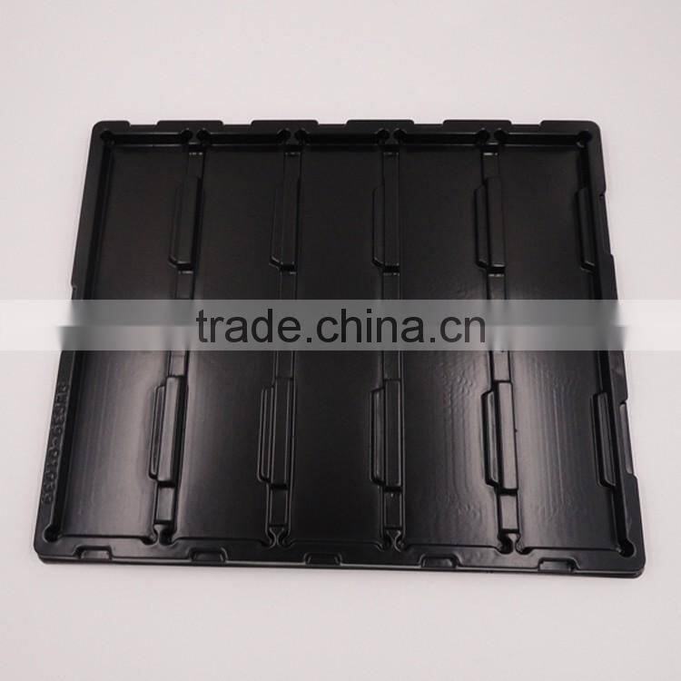 ESD plastic blister tray for packaging