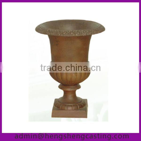 2015 New product antique cast iron garden planters & plant pots