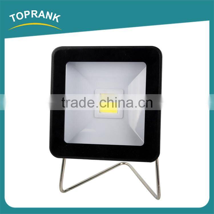 High quality outdoor small angle iron stent square COB 3w led flood light