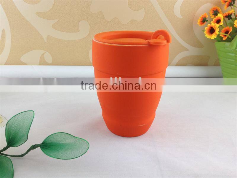 coffee cup with plastic lid color glaze ceramic mug
