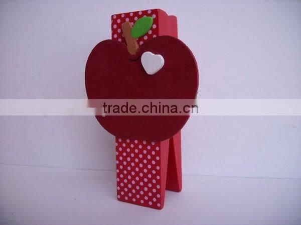 high quality new custom mini wooden owl manufactures of clothespin with spring made in China
