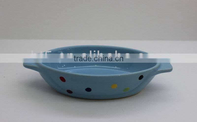 hand painting mini ceramic customized design baker