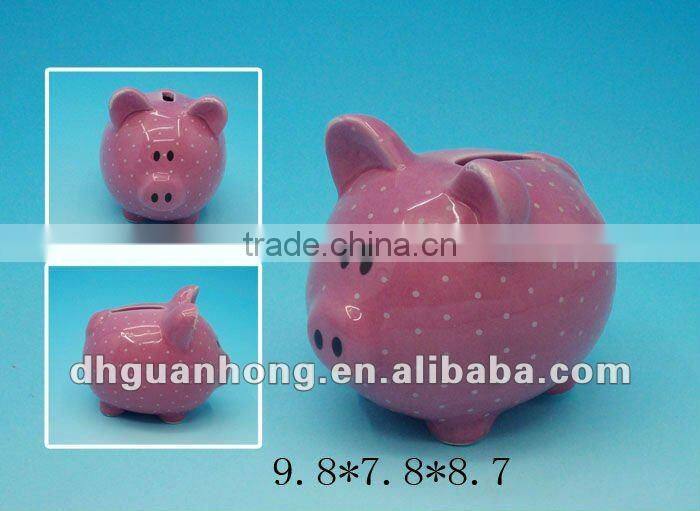 Easter Egg Ceramic Piggy Bank