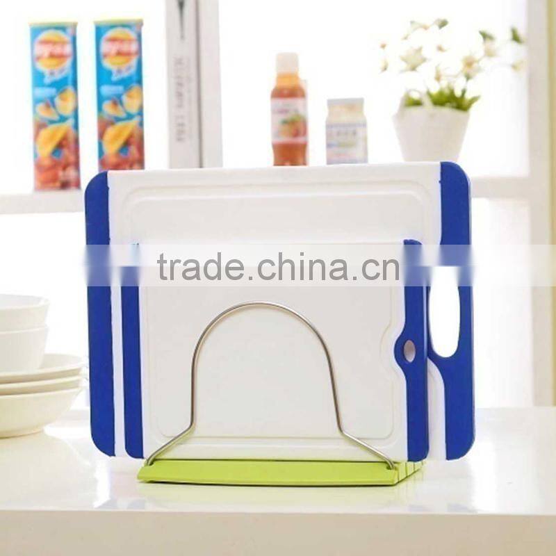 Antibacterial non slip plastic kitchen chopping blocks