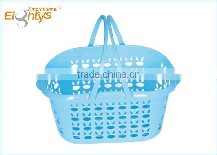 plastic household basket, plastic basket, perforated plastic baskets